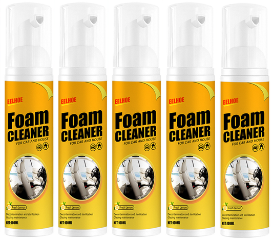 Mais 3 Sprays de Espuma Mágica pra Limpeza Profunda - Foam Cleaner