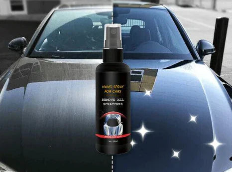 Spray Nano Reparador Automotivo: Brilho Instantâneo, Proteção Duradoura e Elimina Arranhões
