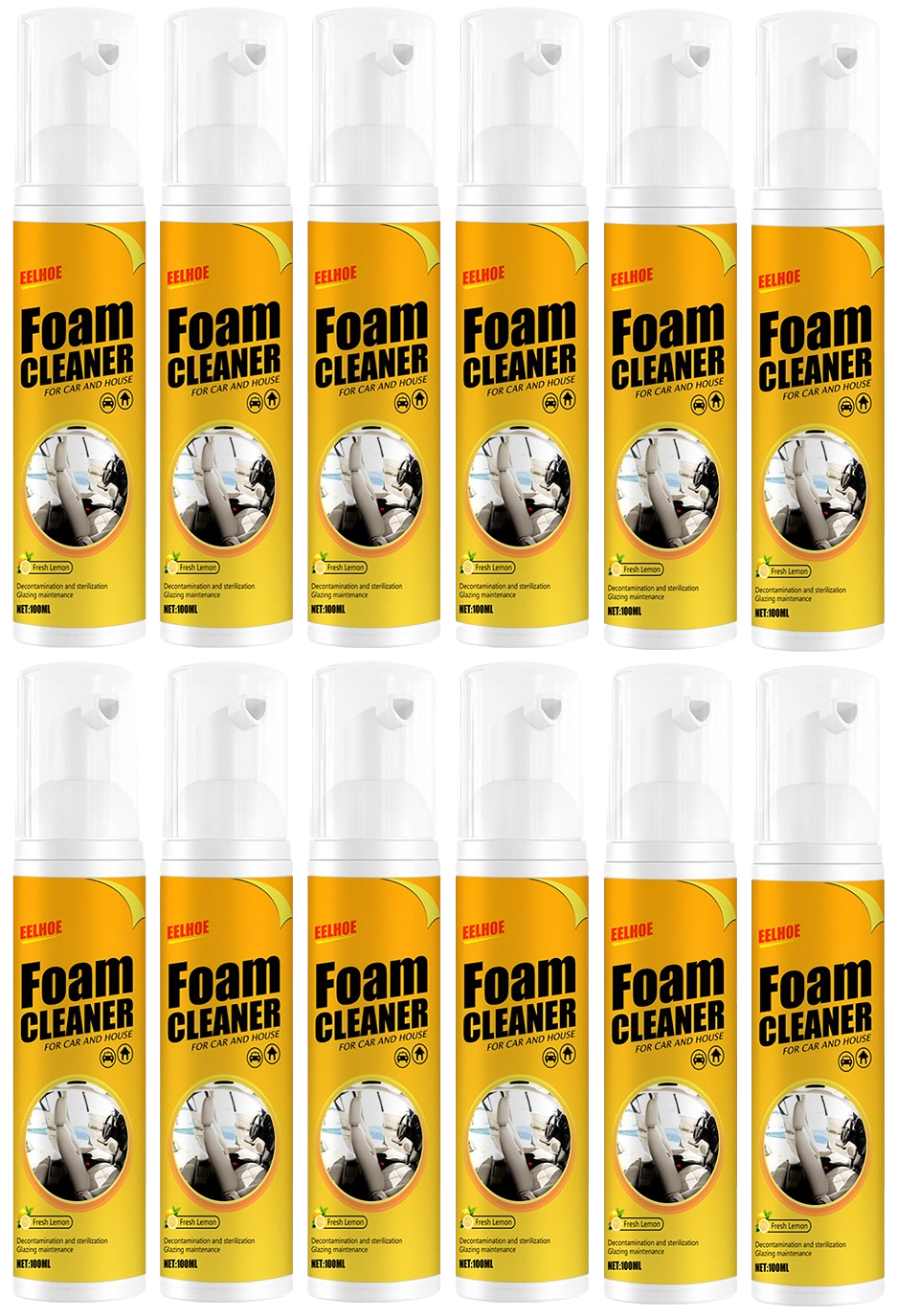 Spray de Espuma Mágica pra Limpeza Profunda - Foam Cleaner + BRINDE EXCLUSIVO