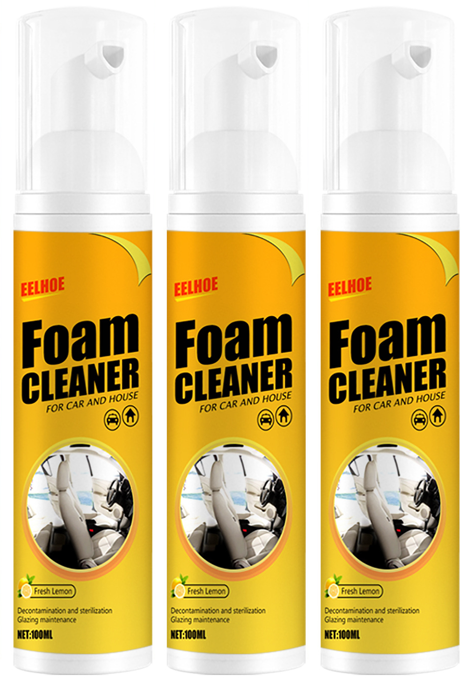 Spray de Espuma Mágica pra Limpeza Profunda - Foam Cleaner + BRINDE EXCLUSIVO