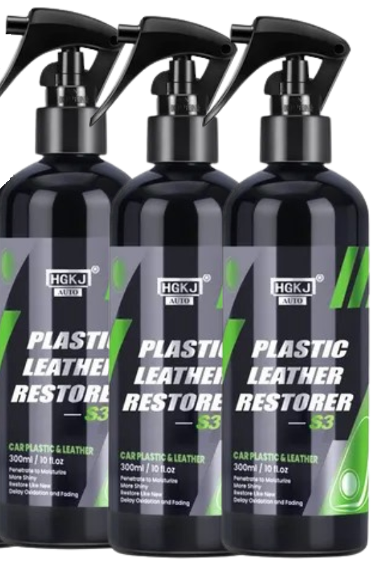 Mais 3 AutoGlow™ - Restaurador de Plástico e Couro