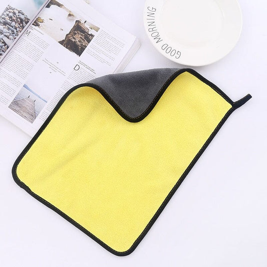 Pano Mágico de Microfibra para Limpeza de Carro, Moto, Casa, Etc - Ultra Absorvente